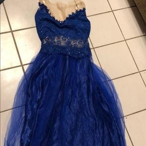 Brand new royal blue gown